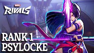 Rank 1 Psylocke Gameplay! 33KOs & 26Final Hits - Rush - Marvel Rivals Season 2