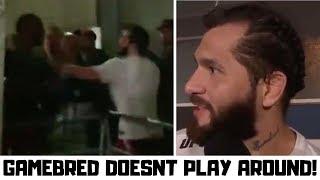 JORGE MASVIDAL VS LEON EDWARDS BACKSTAGE FIGHT REACTION! - UFC FIGHT NIGHT LONDON