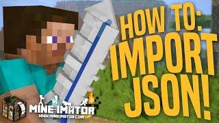 Mine-imator Tutorial - How To Import Custom JSON Models | Part 23