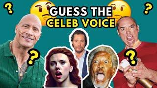 Guess The Celebrity Voice | Guess Who's Talking Celebrities Edition | Celebrity Quiz