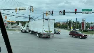 CDL Road Test Safe left Turn