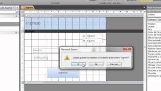 Tutorial crear login usuarios, contraseña en Access 2007 - 2010  - Español