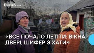 Ракетна атака РФ по Франківщині: жителі Надвірнянської громади показали наслідки обстрілу