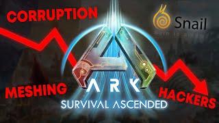 The Downfall of ARK: Survival Ascended (Hackers, Meshing & Corruption)