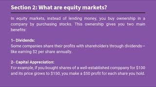 2- Debt vs. Equity Markets (Bond vs. Stock Markets): Key Differences