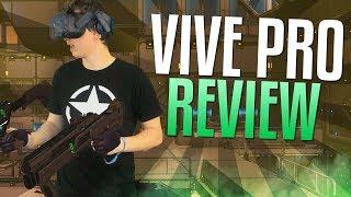 HTC VIVE Pro Review & Unboxing (Mixed Reality VR Gameplay too)