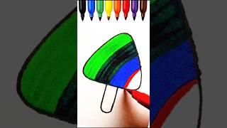 How to draw icecream #karan_with_art @ujjwalarts07