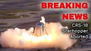 SpaceX in the News - Starhopper Aborted BUT Is Going To Launch Again!