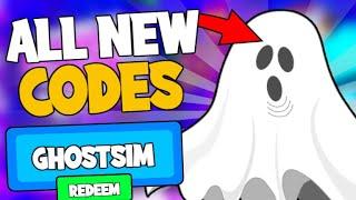 ALL GHOST SIMULATOR CODES! (November 2022) | ROBLOX Codes *SECRET/WORKING*