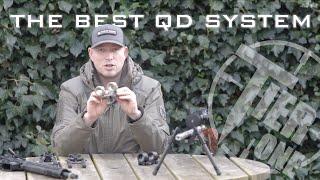 The best QD system in the world? The TIER-ONE Quick Detach system for bipods and optic mounts.