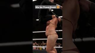 Nia Jax Power Bomb Moves #niajax #rko #randyorton #niajaxbikini #niajaxbikni #menvswomen #bikini