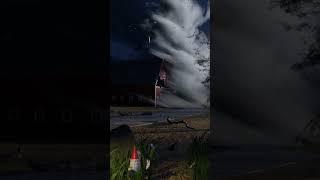 Huge Tornado Destroys a Barn  MUST WATCH!