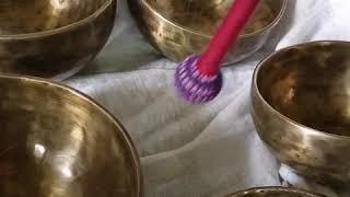 Комплект поющих чаш для звуковой ванны