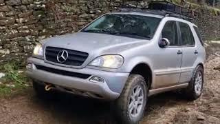 Mercedes ML W163 OFF ROAD TRACTION CONTROL TEST TC