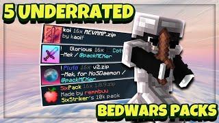 Top 5 BEST 16x Bedwars Texture Packs (1.8.9) | FPS BOOST