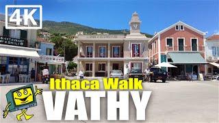 Vathy - Ithaca - Greece - 4K Walking Tour - June 2022