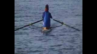 Rowing LM1X training Ukraine SAKI Part 1