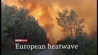 Weather Events - Europe's current heatwave issues (6) - ITV - 13th July 2022