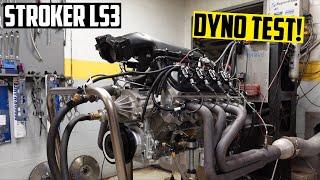 LS3 Engine Dyno Test! | 404" Stroker, 11.8:1 Comp, 252/260 Hydraulic, 11 Degree Smeding Heads