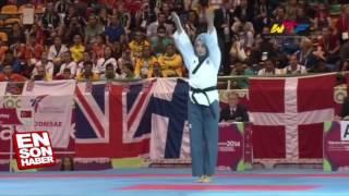 Taekwondo Dünya şampiyonu Kübra Dağlı
