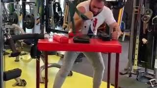 80 kg supnation side pressure by davit madoyan from Armenia