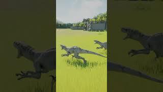 Albertosaurus vs Atrociraptors.