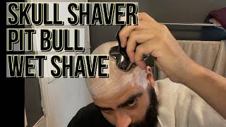 Skull Shaver - Pitbull Silver PRO Wet Shave Review