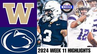 #6 Penn State vs Washington | Full Game Highlights | 2024 College Football Highlights