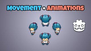 yet another top-down movement tutorial | Godot 4