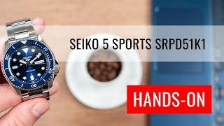 HANDS-ON: Seiko 5 Sports Automatic SRPD51K1 Sports Style 2019