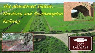 The abandoned Didcot, Newbury and Southampton Railway with unplanned explore. Links in the words