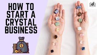 How to Start a Crystal Business Shop on Instagram & Etsy Online | Jewelry + Ring + Collection