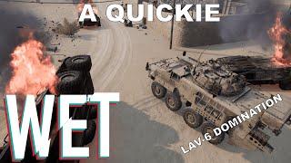 It Only Takes 1 Minute to Wipe the Entire Russian Armour | LAV 6 Clip on Talil