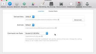 How to fix xcode command line tools not showing in preferences, Mabook Pro | Hammad Khan
