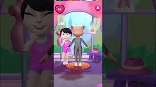 jisoo flower cosplay edit #mytalkingangela2 #ballerina  #tralalerotralala #tungtungtungsahur