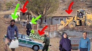 House demolition by police on camera(Daral).️ Behind the scenes of this incident.