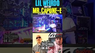 Lil Weirdo Clearing up the air with Mr. Capone-E #mrcriminal #mrcaponee