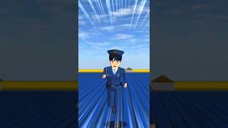 Police help baby Rina lower the circle#shorts #viral #trending #dramasakuraschoolsimulator