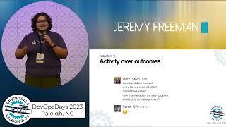 Jeremy Freeman - DevOpsDays Raleigh 2023