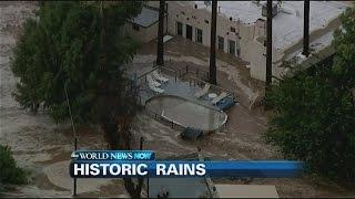 Historic Rains Across Southwest