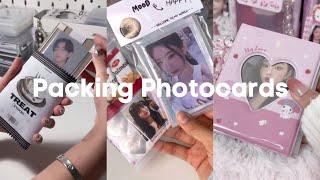 🪷Packing Kpop Photocards #43 [ ASMR ] | tiktok compilation |