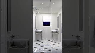 Small Bathroom Render in #sketchup and #vray #shorts