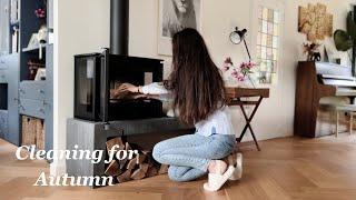 Clean with Me for Autumn | 🪴Dividing My Indoor Banana Plants | Kimchi Grilled Cheese Sandwich