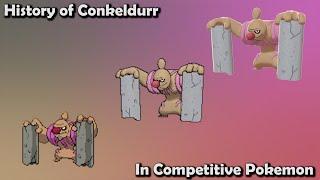 How GOOD was Conkeldurr ACTUALLY? - History of Conkeldurr in Competitive Pokemon