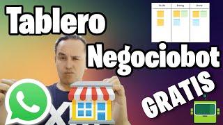 Negociobot ordenar chats con un Tableros tipo kanban