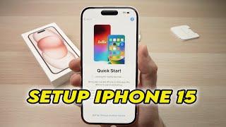 iPhone 15/ Pro / Plus : How to Setup for the First Time