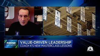 Effective leadership has to be based on values, says fmr. Duke coach Mike Krzyzewski