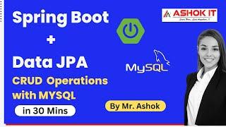 Springboot REST API CRUD Operations MySQL Database Tutorial @ashokit