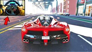 Ferrari LaFerrari - The Crew 2 | Logitech g29 Steering Wheel Gameplay