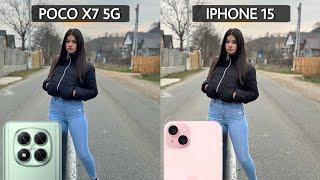 Poco X7 5G Vs iPhone 15 Camera Test Comparison